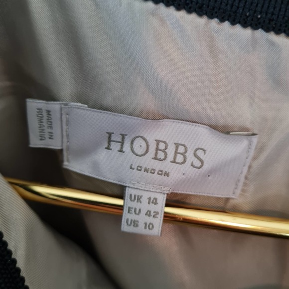 Hobbs Womens Jessie Floral Linen Shift Dress - Picture 6 of 8